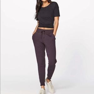 Lululemon warm down joggers